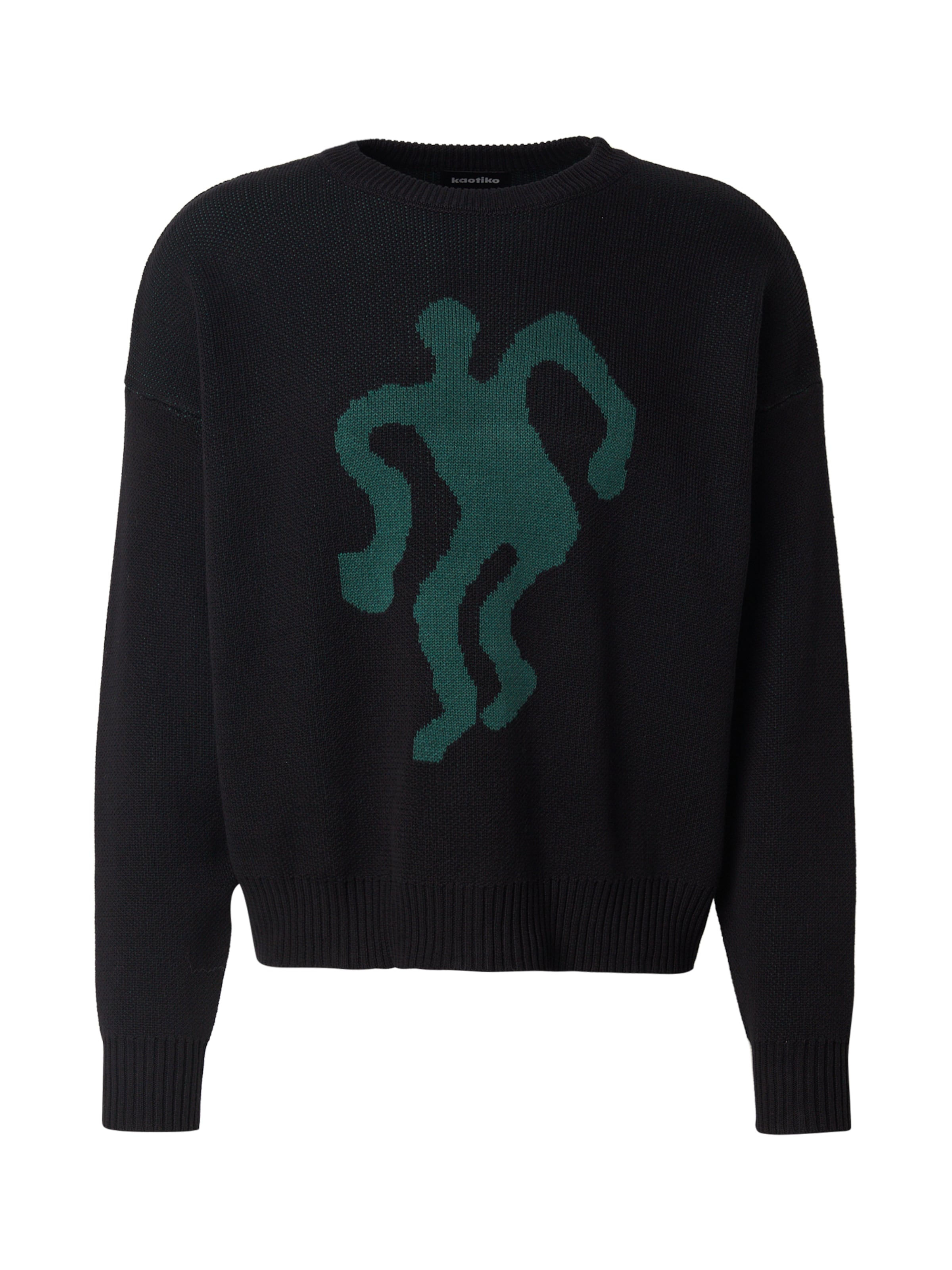 Kaotiko Pulover 'TRANCE' | črna barva: sprednja stran