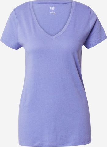 GAP Shirt in Lila: voorkant