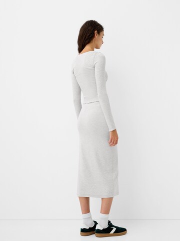 Bershka Strickjacke in Grau