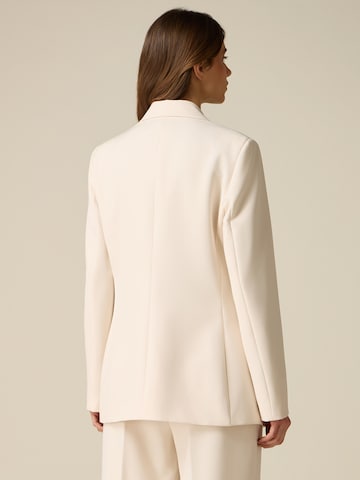 Blazer di oltre in bianco