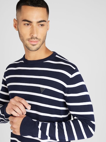 Pull-over 'CHADWICK' GUESS en bleu