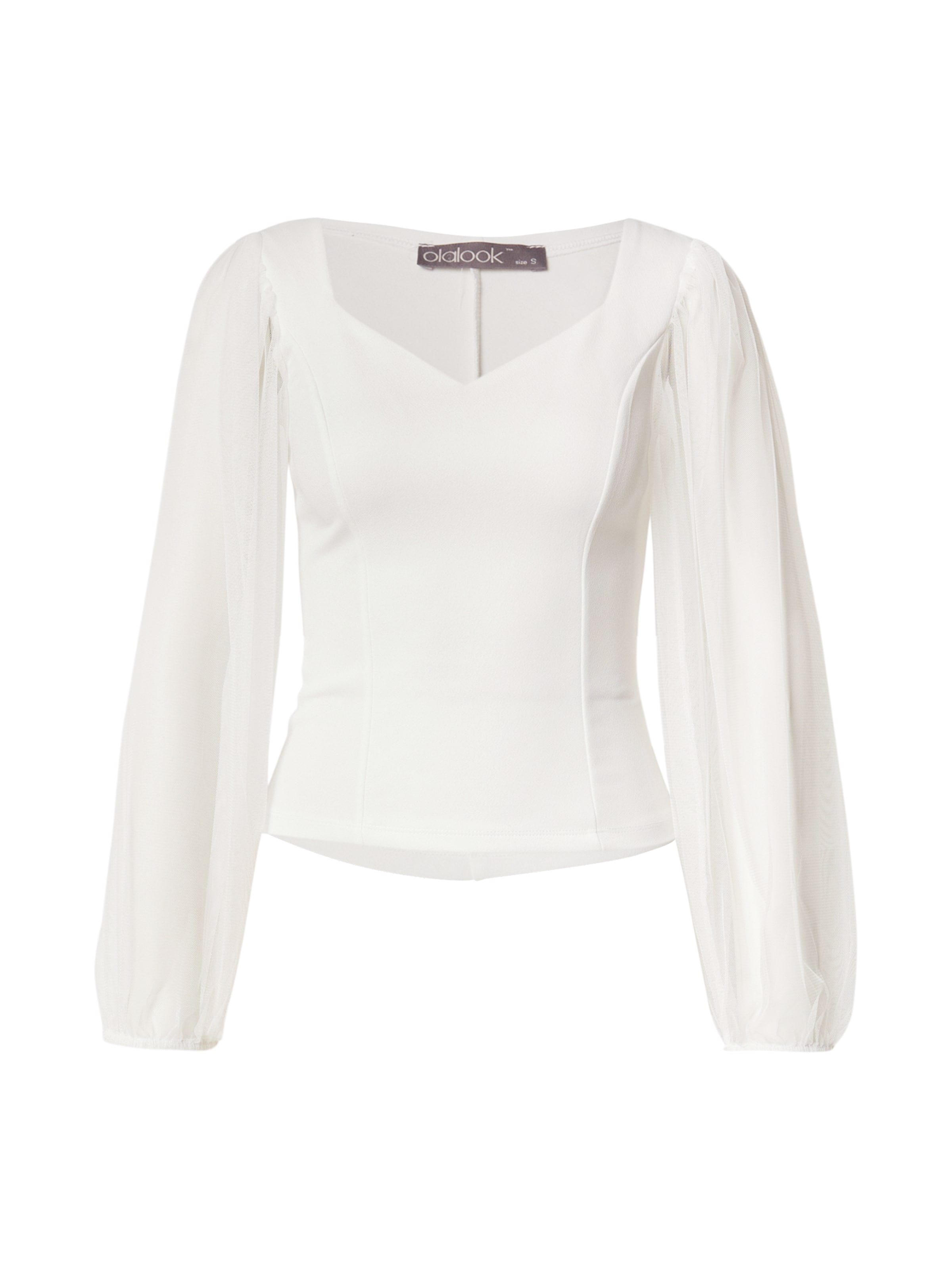 olalook Bluse in Beige: Vorderseite