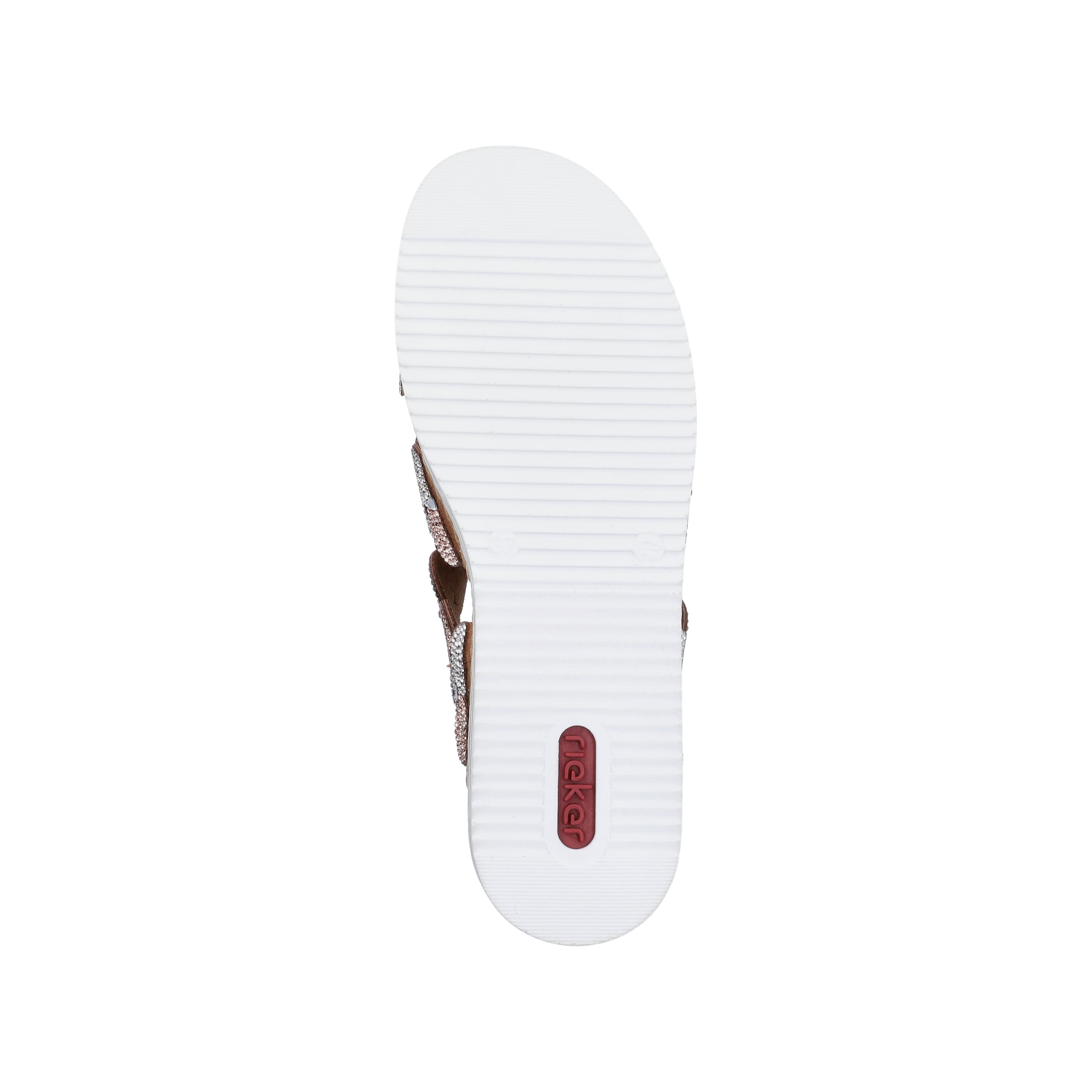 Rieker Pantolette 'V02R8' in Silber