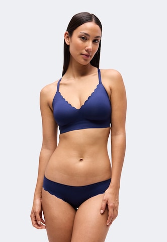 Bustino Reggiseno di Skiny in blu: frontale