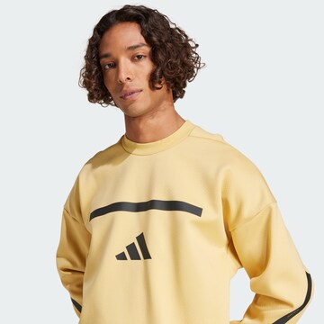 Sweat de sport 'Z.N.E.' ADIDAS SPORTSWEAR en beige
