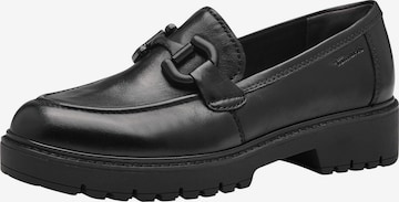 Chaussure basse Tamaris en noir : devant