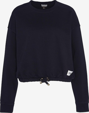 Barbour International Sweatshirt 'Ciprelli' in Black: front