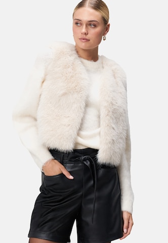 Gilet zero en beige : devant