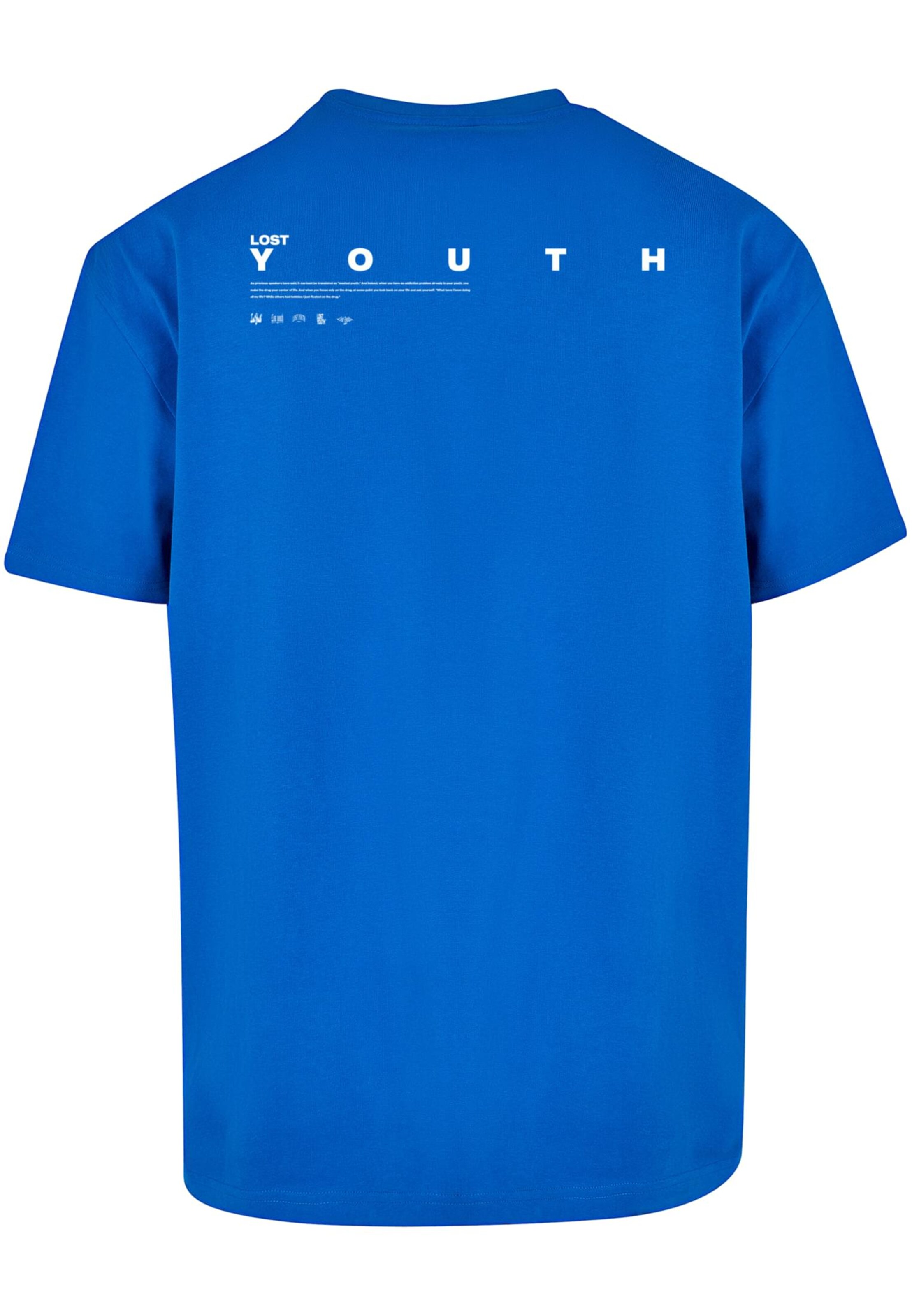 Lost Youth Shirt 'Dove' in Blue