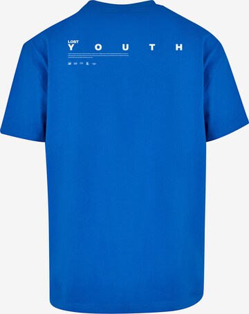 Lost Youth T-Shirt 'Dove' in Blau