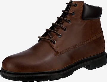 GEOX Lace-Up Boots 'Andalo' in Brown: front