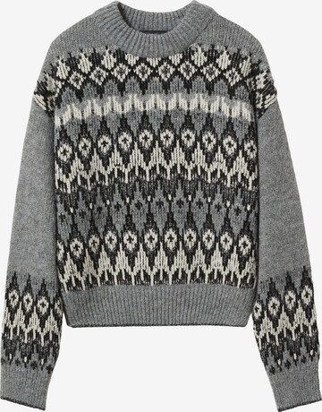 MANGO Sweater 'Luminati' in Grey: front