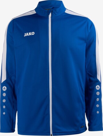 Vestes d’entraînement JAKO en bleu : devant