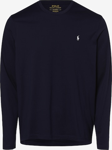 Ralph Lauren Pyjama kort in Blauw: voorkant