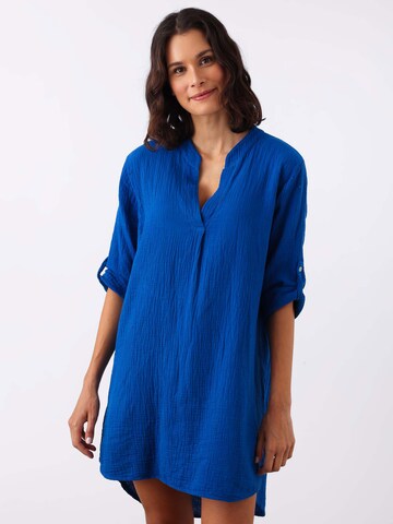 Zwillingsherz Tunic 'Amelie' in Blue: front