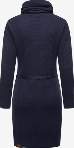 Ragwear Gebreide jurk 'Babett' in Blauw