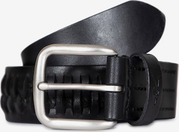 Ceinture AllSaints en noir : devant