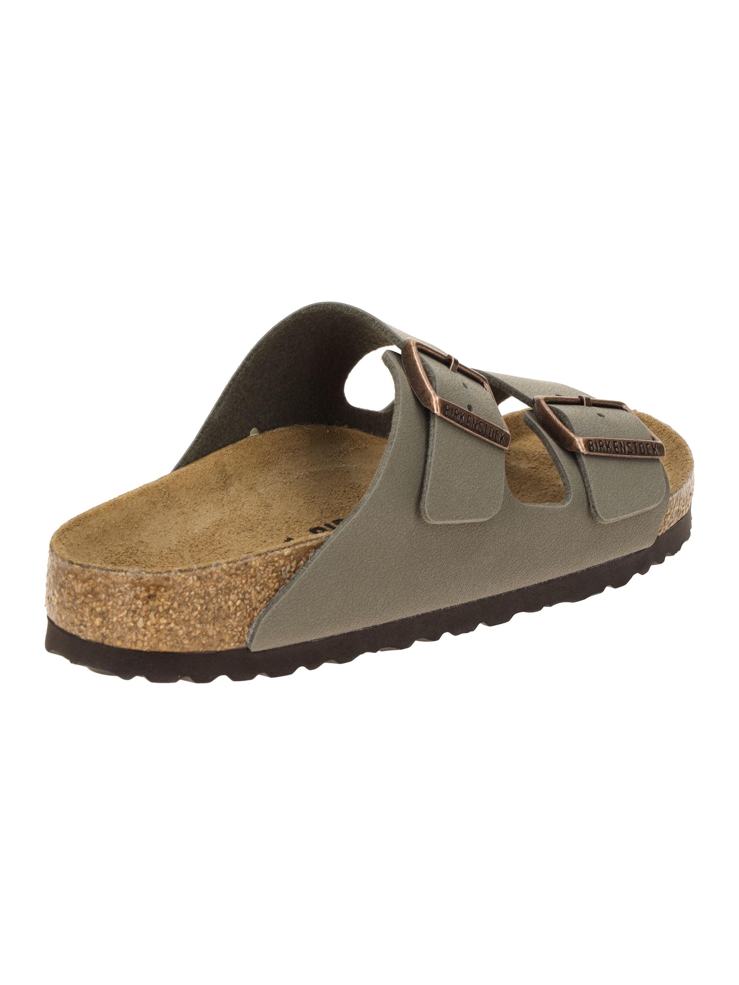 BIRKENSTOCK Pantolette 'Arizona' in Grau