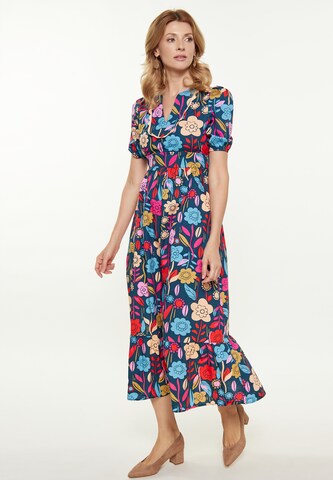 Usha - Vestido en azul