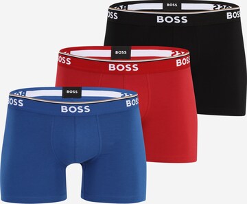 BOSS - Boxers 'Power' em azul: frente