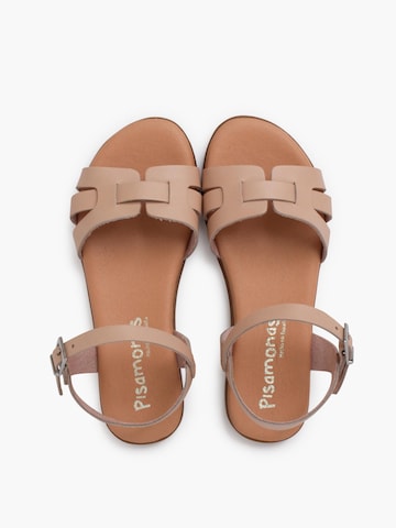 Sandales Pisamonas en beige