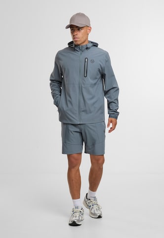 Sergio Tacchini Sportjas 'Pelle' in Blauw