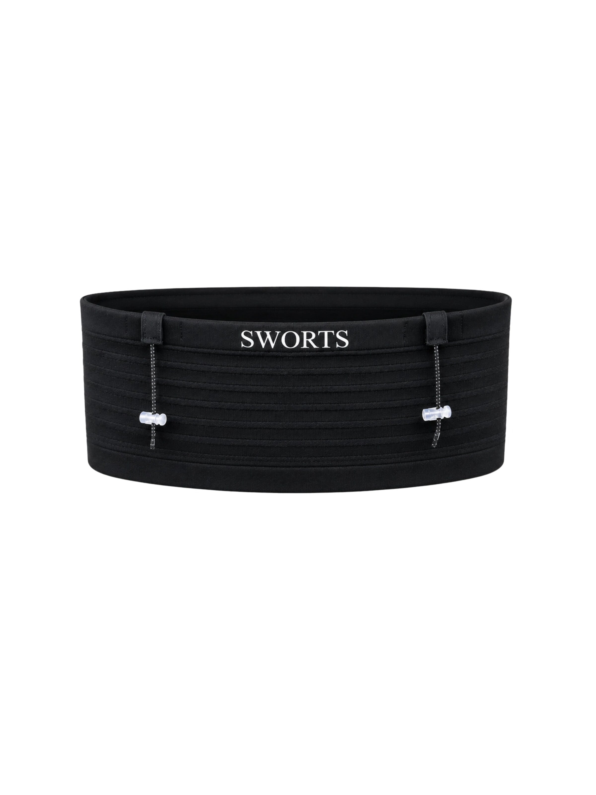 SWORTS Sports Belt 'TUBE' in Black: front