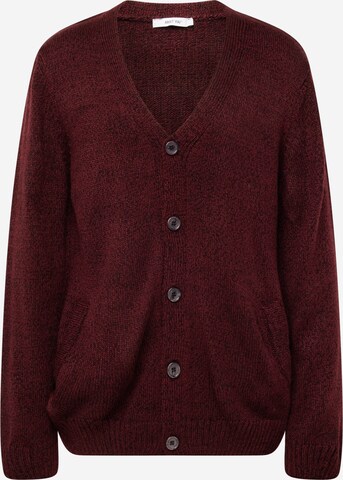 ABOUT YOU Knit cardigan 'Mirco' in Red: front