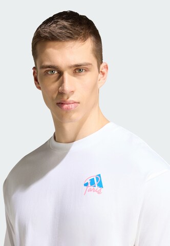 Maglia funzionale 'Running Paris' di ADIDAS PERFORMANCE in bianco