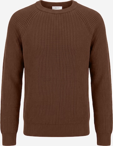 Pull-over 'Markus' DAN FOX APPAREL en marron : devant