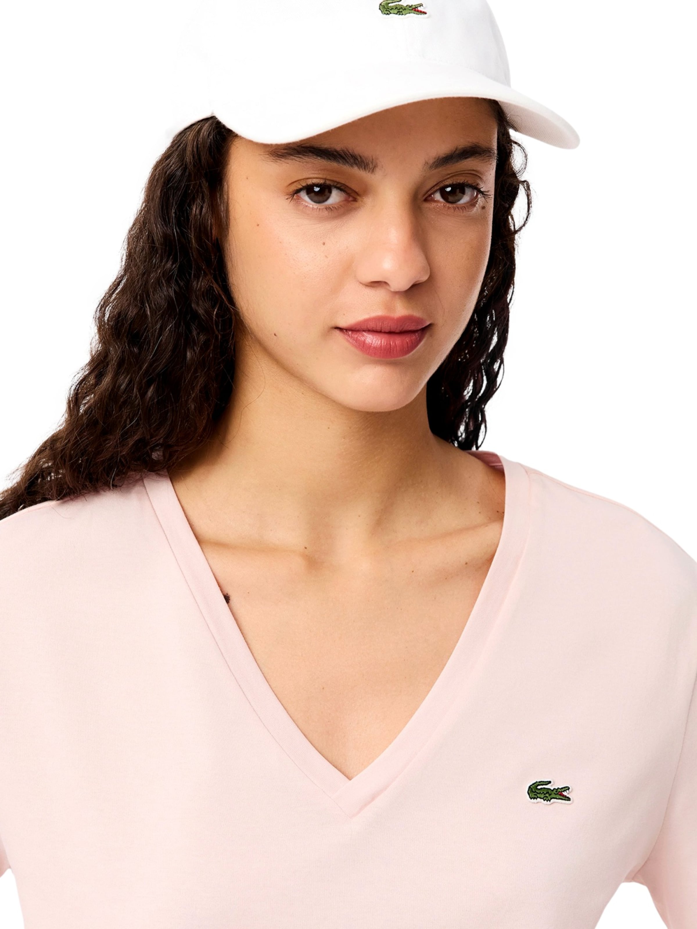 T-shirt LACOSTE en rose
