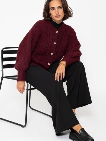 SASSYCLASSY Oversized Cardigan in Red