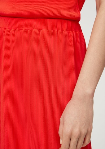 s.Oliver Wide leg Trousers in Red
