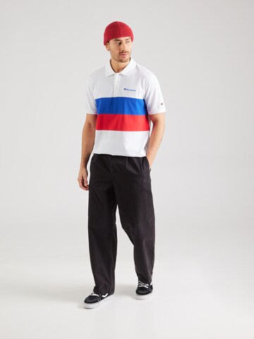 Tricou de la Champion Authentic Athletic Apparel pe alb