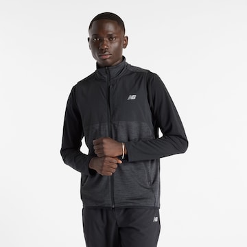 new balance Bodywarmer 'Heat Grid' in Zwart: voorkant