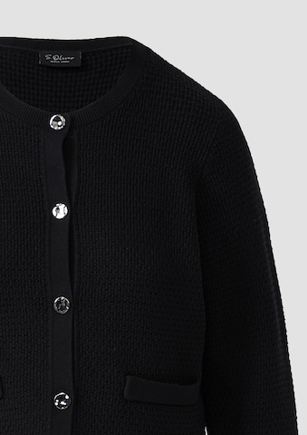 Cardigan s.Oliver BLACK LABEL en noir