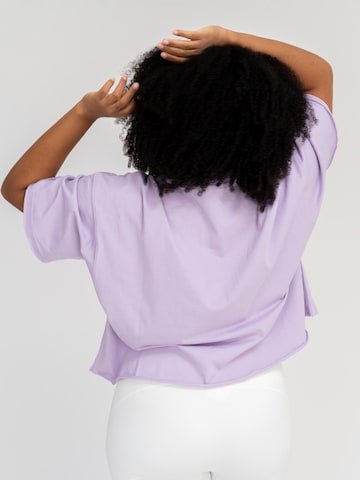 LOTUSCRAFTS Shirt in Purple