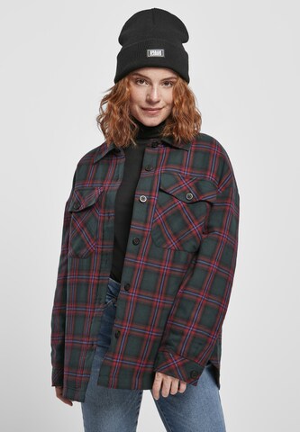 Urban Classics Bluse in Grün: Vorderseite