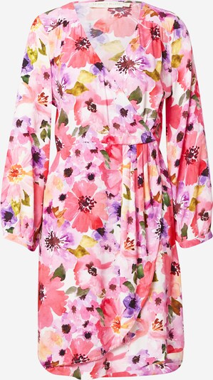 Rochie tip bluză La petite étoile pe crem / lila / roz / roz pitaya / roșu rodie, Vizualizare produs