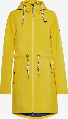 Schmuddelwedda Raincoat in Yellow: front