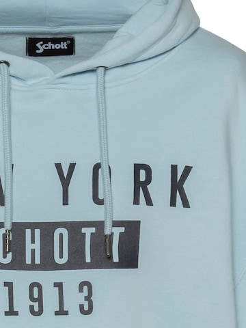 Schott NYC Sweatshirt‌‌‌‌‌‌‌‌‌ in Blau