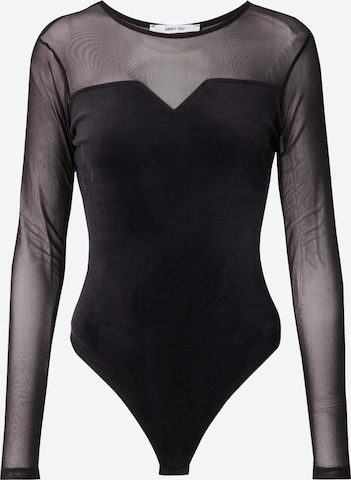 ABOUT YOUBodi majica 'Jula' - crna boja: prednji dio