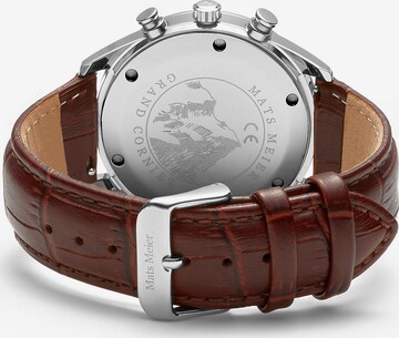 Mats Meier Analog Watch in Brown