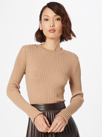 Pull-over Herrlicher en marron : devant