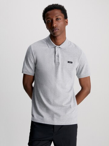 Calvin Klein Poloshirt in Grau: Vorderseite