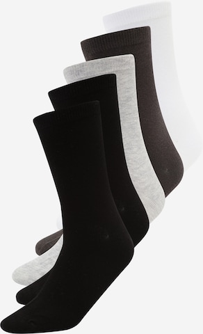 ABOUT YOU Socks 'Fee' in Grey: front