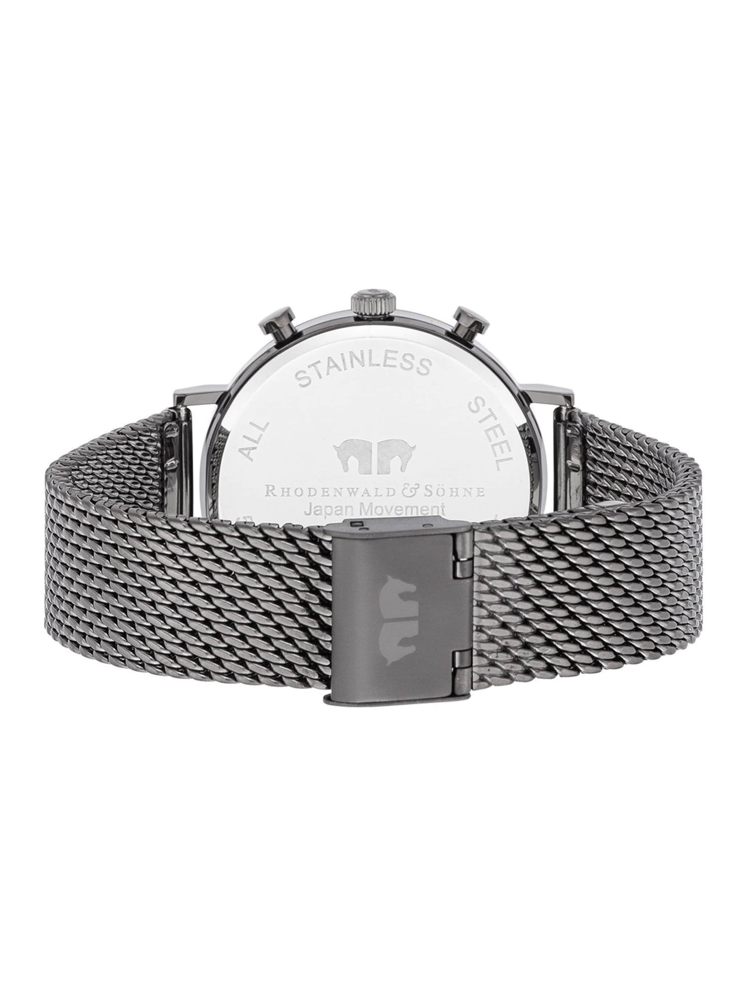 Rhodenwald & Söhne Analoguhr in Grau