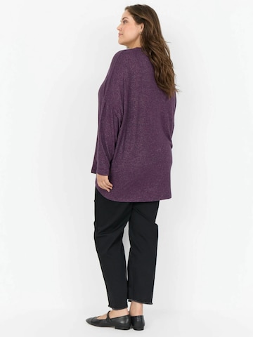 Chemise folklorique ' WA-SIMONE ' Wasabi Concept en violet