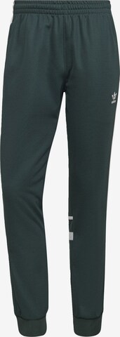 Pantalon 'Adicolor Classics Cutline' ADIDAS ORIGINALS en vert : devant