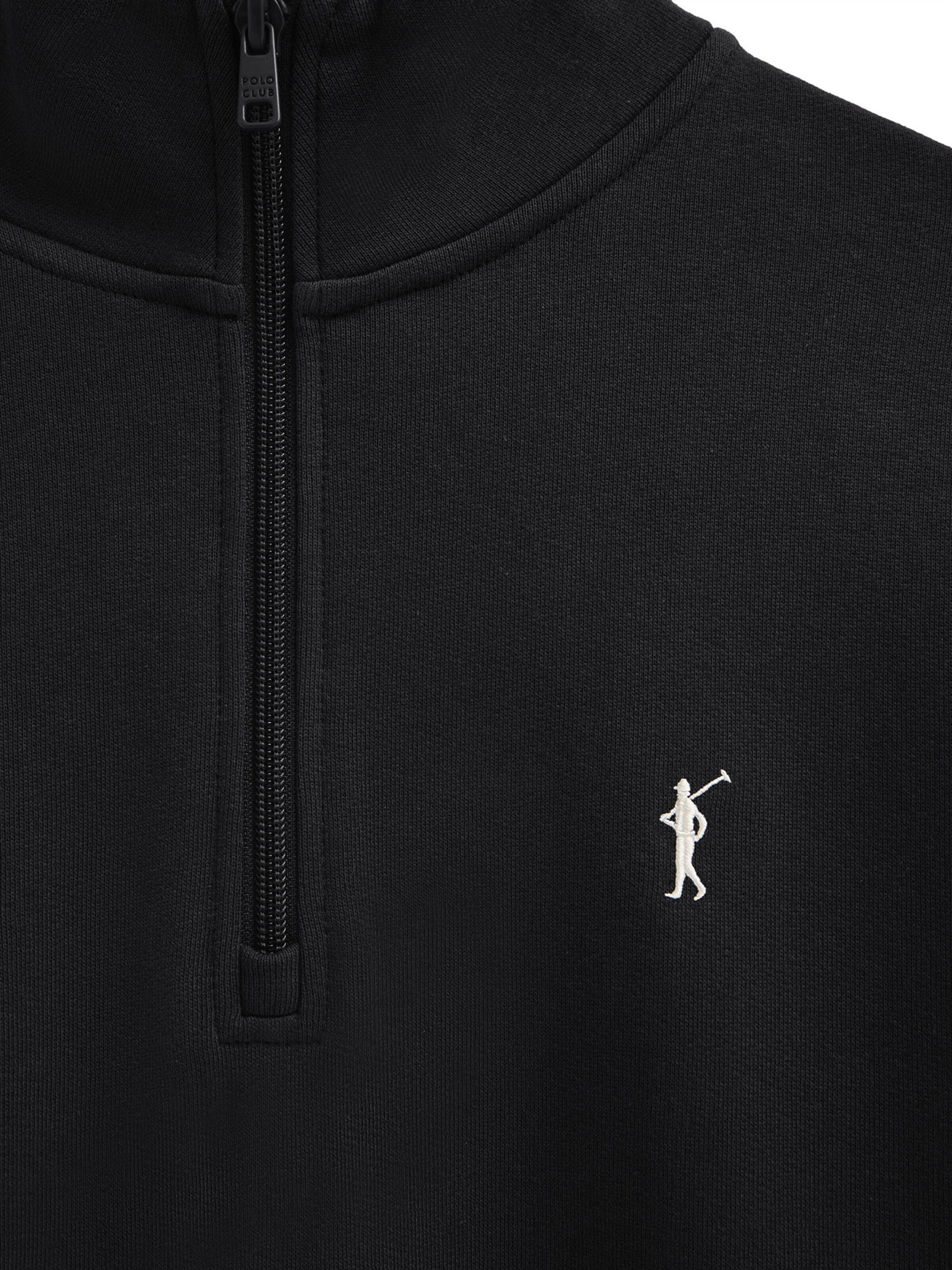 Polo Club Sweatshirt in Black